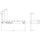 Stiftsammelschiene 5ST3642 16 mm² 5x (2PH+HS/FS)...