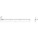 Stiftsammelschiene 5ST3746-2 4-phasig 10 mm² 1020 mm...