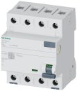 FI-Schutzschalter 5SV3647-3 Typ F 80 A 300 mA 4-polig