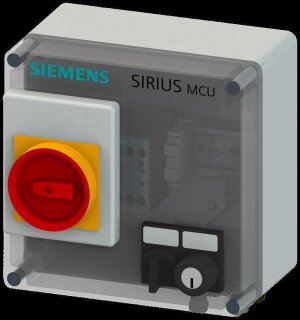 Siemens - 3RK43533FR581BA0 - SIRIUS MCU Motorstarter Wendestarter 2 A Gehäuse Schutzart IP55 Kunststoff