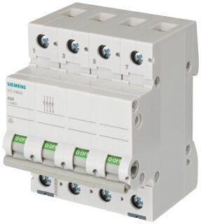 Ein-Aus-Schalter SENTRON 5TL1463-0 63 A 4-polig 440 V