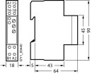 Multifunktions-Zeitschalter 5TT3185 AC 230V 4A 1 Wechsler