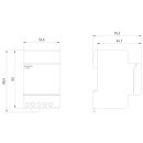 Synchron-Schaltuhr 7LF5300-6 Woche 1 Wechsler 230V 50Hz 3TE