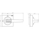 Handhabe mit Sichtblende 8UD1851-3AE01 Standard 100x100...