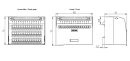 Anschlussmodul TP1 32 Kanäle Push-In LED 24 V DC...
