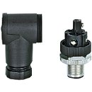 PSS67 M12 connector,angled,male,5pole,B