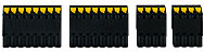 P3WP3P Set spring loaded terminals