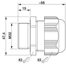 Kabelverschraubung G-INS-M32-L68N-PNES-LG M32x1,5 18–25 mm