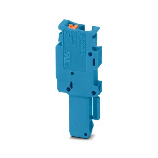 Klemmenstecker PP-H 2,5/1 BU Push-in 24 A 500 V 1-polig blau