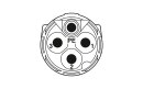 M17-3EP1N8A9004S Kupplungssteckverbinder 3+PE gerade...