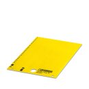 Gerätemarker US-EML 15x6 gelb 132er unbeschriftet...