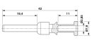 Crimpkontakt SB-36KP002 Stift gedreht 3,6 mm 2,5-4 mm²