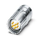 M23 Kabelsteckverbinder CA-06P1N128007 6-polig gerade...