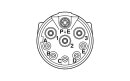 Kabelsteckverbinder ST-8ES1N8A8K03S SPEEDCON M17 9-polig IP67