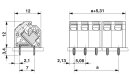 Leiterplattenklemme SPTA 1,5/16 Push-in 17,5 A 320 V 16-polig
