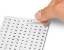 Kennzeichnungsstreifen SK 10,0 WH weiß...