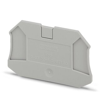 Abschlussdeckel D-UT 4-QUATTRO HV 64,4 mm grau PA