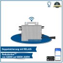 1800W Balkonkraftwerk mit 4 Modulen & Wlan Wechselrichter