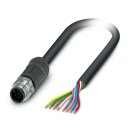 Sensor-Aktor-Kabel SAC-8P-M12MS 5 m 8-polig M12 gerade