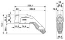 AC-Ladekabel CHARX connect comfort Typ 1 30 A 5,5 m schwarz
