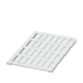 Einrastschildchen UCT-EM 20X7 CUS Gerätemarker 24er Set weiß