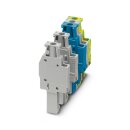 Klemmenstecker UPBV 2,5/1-L GNYE 24 A Schraubanschluss...