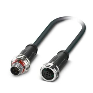 Phoenix Contact - 1224173 - SAC-4P-P12MS/ 1,5-PUR/P12FS SH - Sensor-/Aktor-Kabel