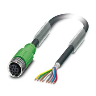 Phoenix Contact - 1356915 - SAC-8P-45,0-PVC/M12FS SH - Sensor-/Aktor-Kabel