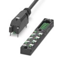 Verteilerbox SACB- 8/4-L-C-M8 HD 4-polig 8...