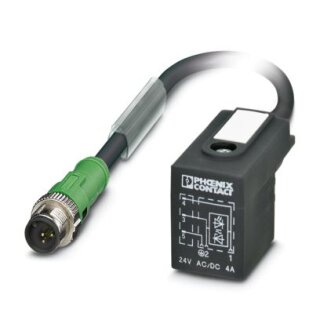 Phoenix Contact - 1435140 - SAC-3P-MS/ 0,6-PUR/BI-1L-Z SCO - Sensor-/Aktor-Kabel