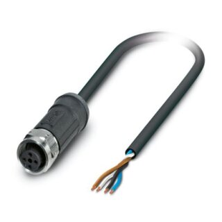 Phoenix Contact - 1441352 - SAC-4P- 0,5-28X/M12FS OD - Sensor-/Aktor-Kabel