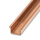 Tragschiene ungelocht NS 35/15 Kupfer 2000 mm unbeschichtet