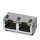 Phoenix Contact - 1337254 - CUC-MP-J1ST-A/2R4LT-THR-LED - RJ45-Leiterplatten-Steckverbinder