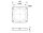 Vierkantmontageflansch RF-Z0003 35x35 mm FPM-Dichtung