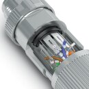 M12-Steckverbinder SACC-M12MS-4QO gerade 4-polig...