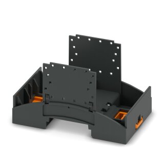 Gehäuseunterteil BC 53,6 UT HBUS BK Tragschienengehäuse 53,6 mm