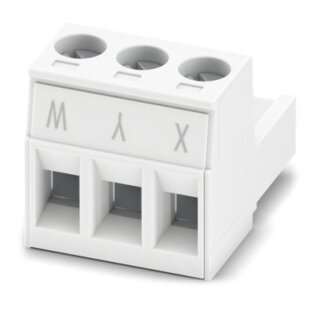 Phoenix Contact - 1693384 - MSTB 2,5/ 3-ST WH BD:W-XSO - Leiterplattenstecker