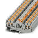Messertrennklemme PT 2,5-QUATTRO-MTB 16 A 400 V 4-polig grau