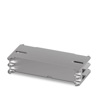 Kühlkörper ICE50-R100X22-A1 Aluminium eloxiert 50×105 mm