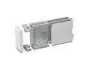 Kühlkörper ICE50-R100X22-A1 Aluminium eloxiert 50×105 mm