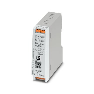 EMV-Filter FIL-1S-1-1A-230AC-PT 1 A einphasig 230 V AC
