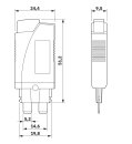 Thermischer Geräteschutzschalter TCP 10/12A 12 A 250...