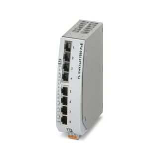 Phoenix Contact - 1343031 - FL SWITCH 1000N-8POE Industrial Ethernet Switch