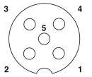 Gerätesteckverbinder M12 SPEEDCON 5-polig Buchse...