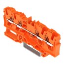 4-Leiter-Durchgangsklemme 2204-1402 Push-in CAGE CLAMP 4...