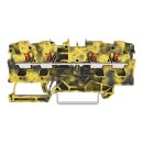 4-Leiter-Durchgangsklemme 2204-1401 4 mm² Push-in...