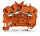 3-Leiter-Durchgangsklemme 2202-6302 2,5 mm² Push-in CAGE CLAMP orange