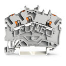 3-Leiter-Durchgangsklemme 2202-6305 2,5 mm² Push-in...