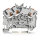 3-Leiter-Durchgangsklemme 2202-6305 2,5 mm² Push-in CAGE CLAMP Drücker