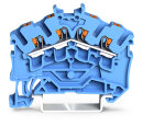 4-Leiter-Durchgangsklemme 2202-6404 Push-in 2,5 mm²...
